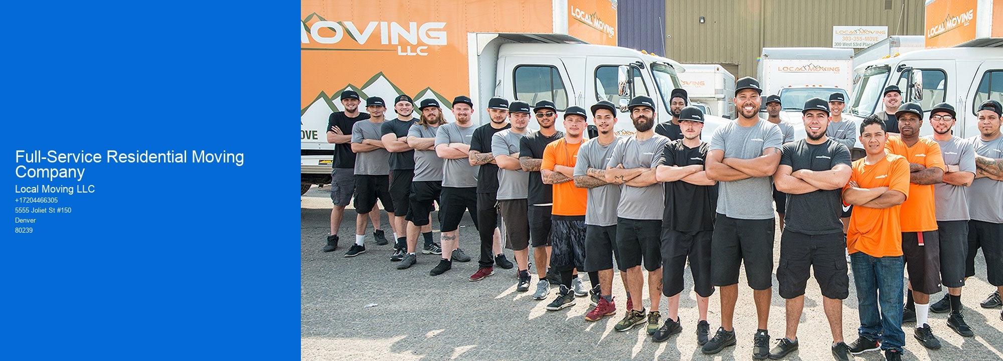 Full-Service Residential Moving Company