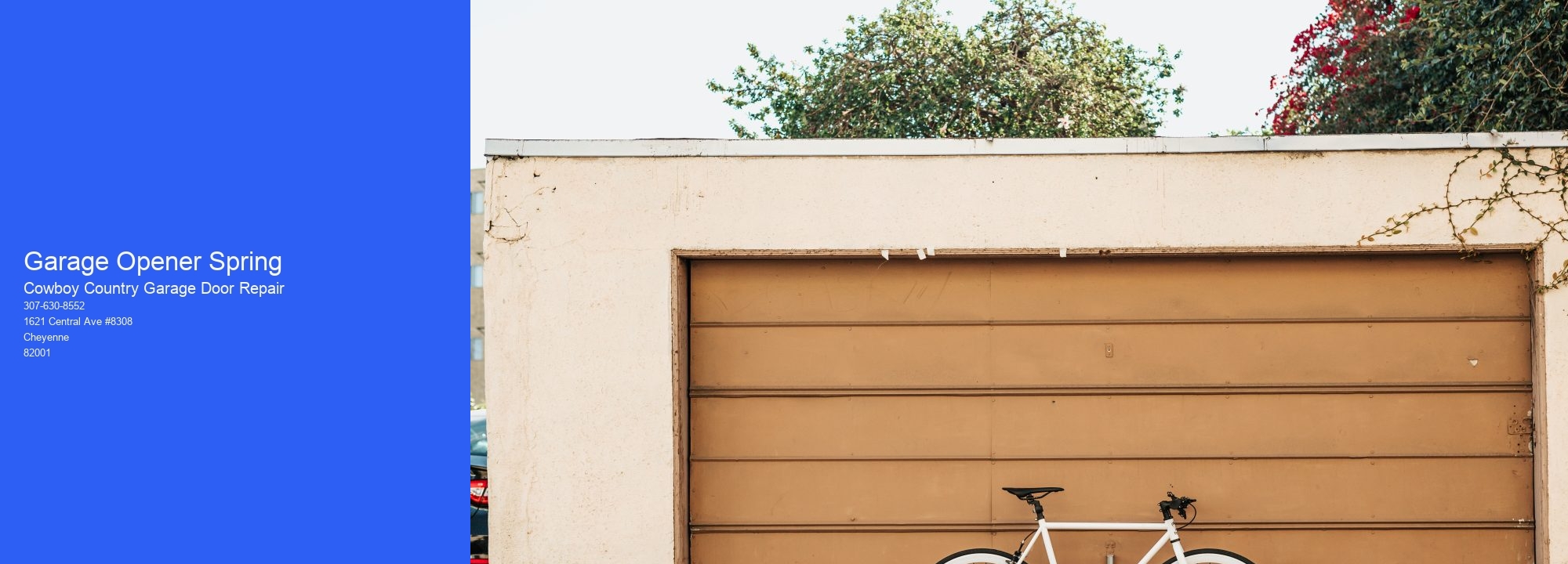 Garage Opener Spring