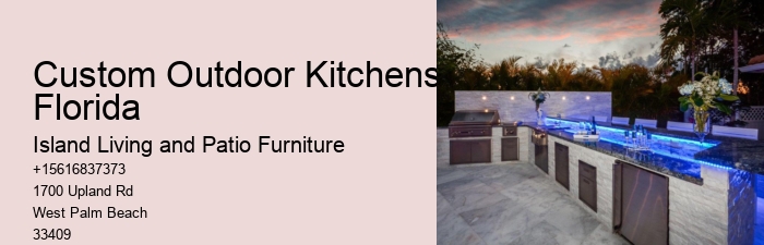Custom Outdoor Kitchens Florida