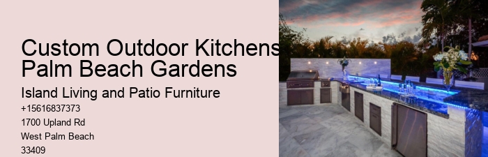 Custom Outdoor Kitchens Palm Beach Gardens
