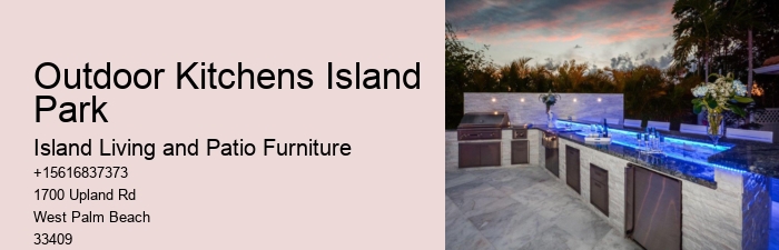Outdoor Kitchens Island Park